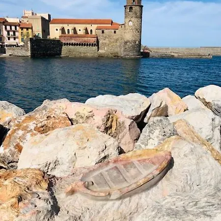 Appartement Dans Le Quartier Recherche Du Moure Collioure Exterior foto